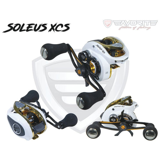 SOLEUS XCS REEL-WHT/GLD