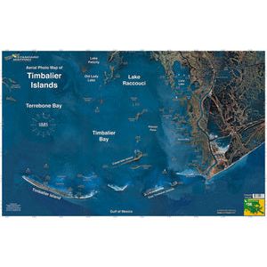 LAMINATED FISHING MAP