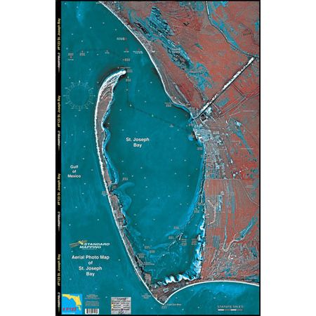 LAMINATED FISHING MAP